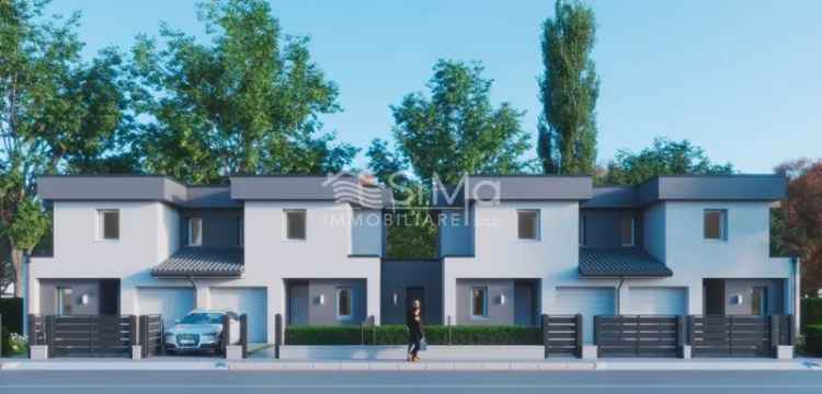 Villa a schiera in Via delle Mondine, Pieve di Cento, 4 locali, 140 m²