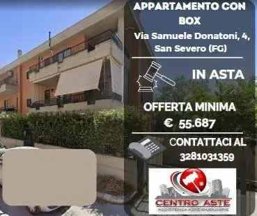 Appartamento all'asta via Samuele Donatoni, 4, 71016 San Severo Italia, San Severo