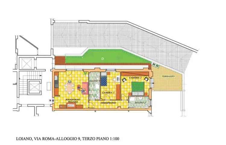 Trilocale in vendita a Loiano