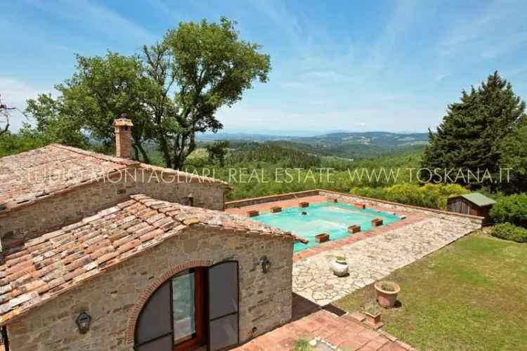 Casa colonica Strada Provinciale di San Donato in Poggio, Castellina in Chianti