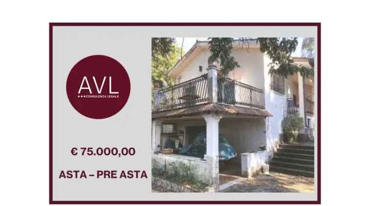 Villa all'asta via Pontina, Aprilia