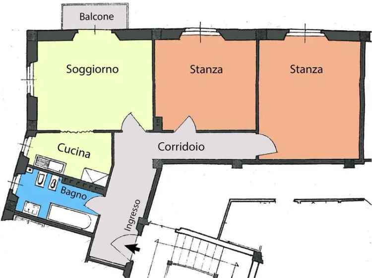 Trilocale via Dalmazia, Europa - Novacella, Bolzano