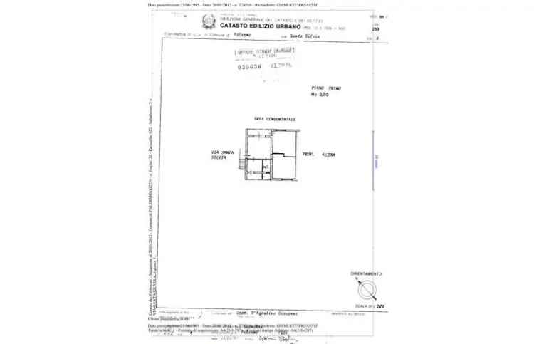 Quadrilocale in vendita a Palermo, Zona San Lorenzo