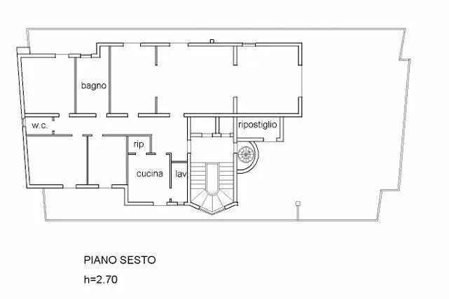 Attico via Giordano Bruno 8, Centro, Ragusa