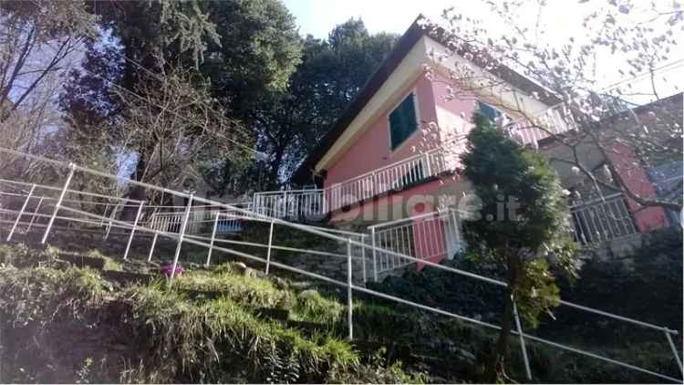 Villa unifamiliare via della Né, Cotulo, Carbonara, Liceto, Recco