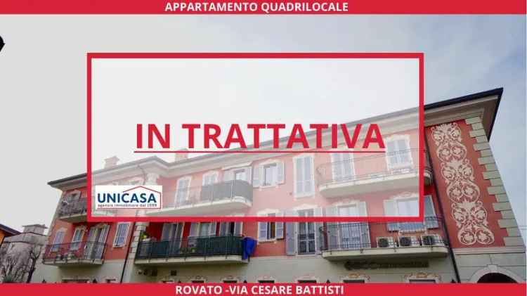 Quadrilocale via Cesare Battisti, Centro, Rovato