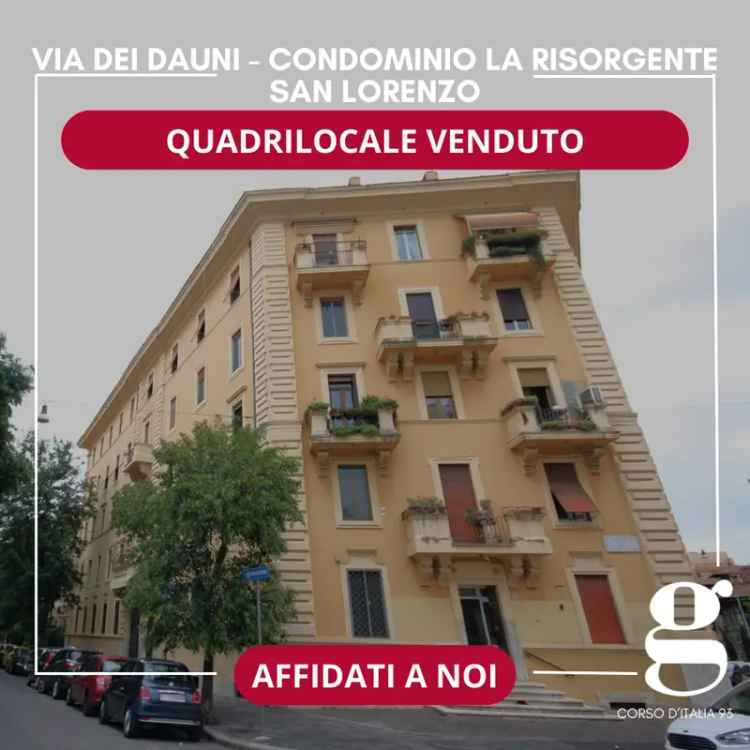 Appartamento in Via Dei Dauni, Roma (RM)