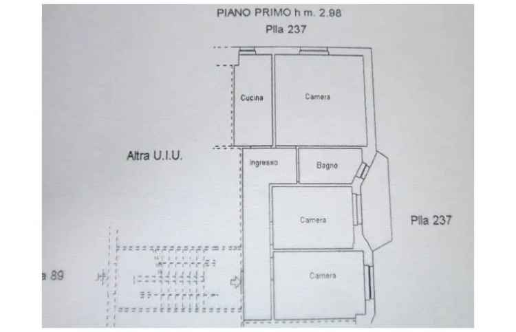 Trilocale in vendita a Campobasso, Via Monforte 16