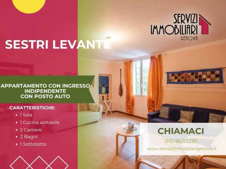 Appartamento via Nazionale, Centro, Sestri Levante