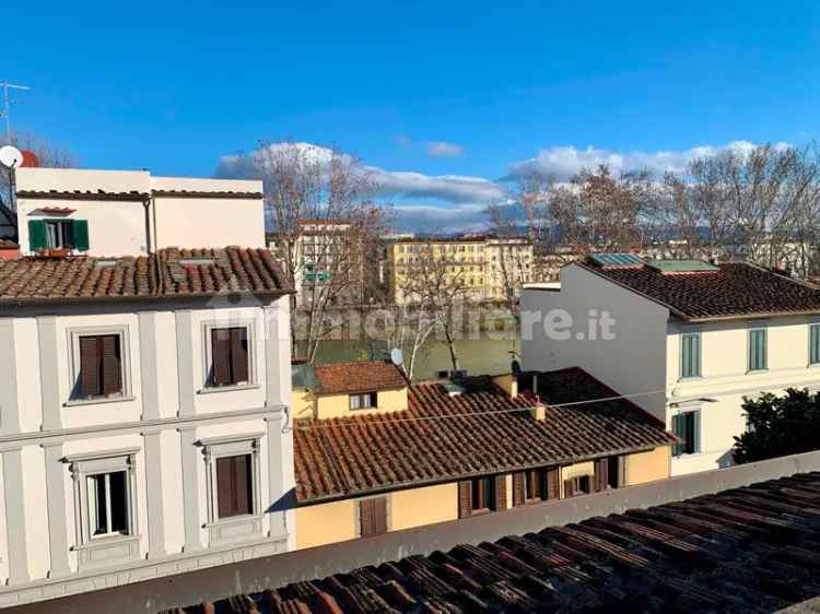 Attico Lungarno di Santa Rosa, Ponte alla Vittoria, Firenze