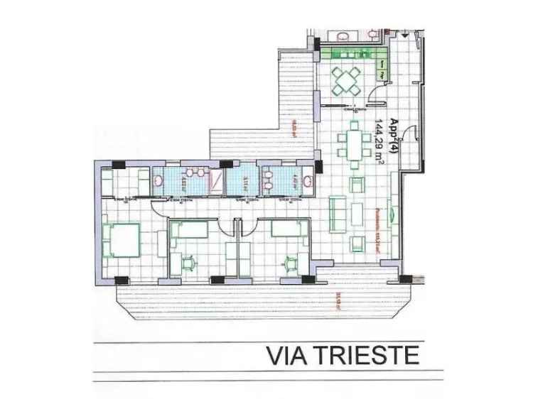 Appartamento in vendita a Palma Campania via Trieste