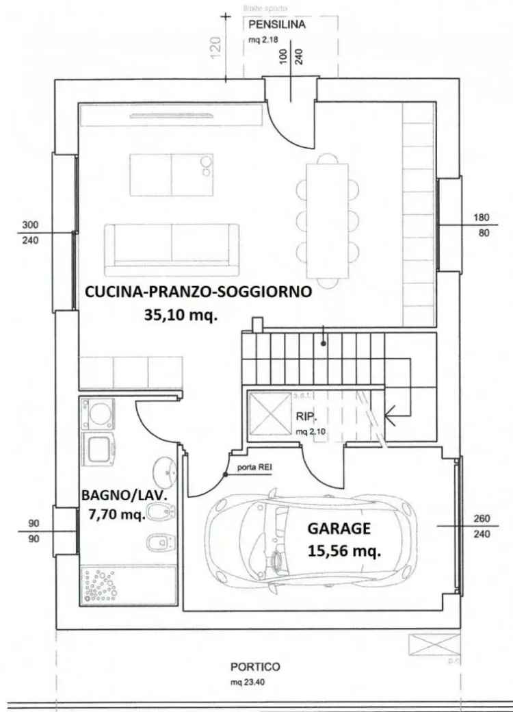 Terratetto unifamiliare via bucchignana, Centro, Noale