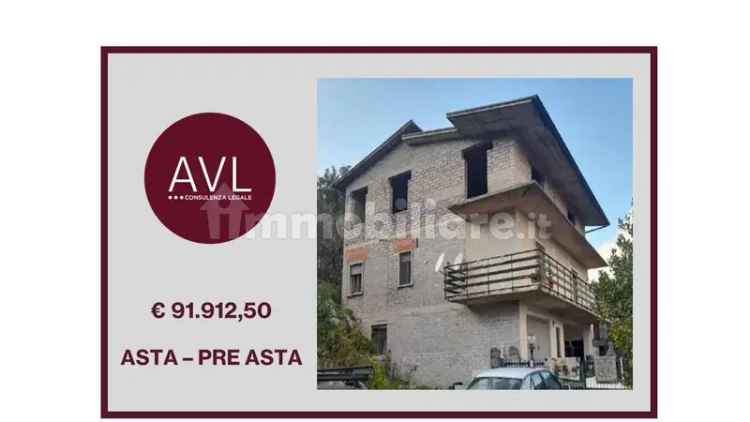 Villa all'asta via Passignano 63, Lenola