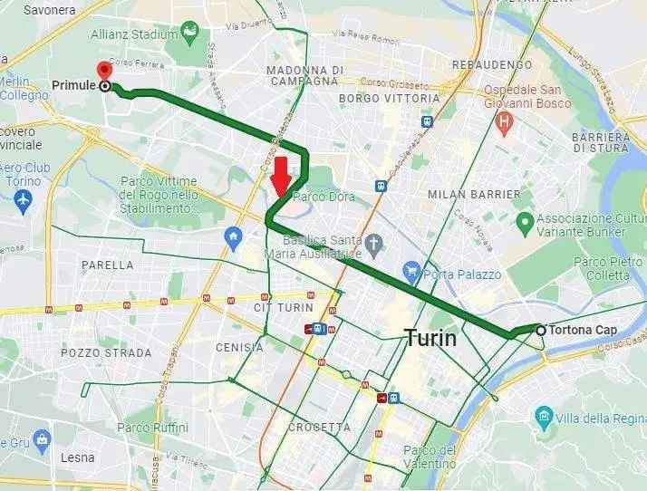 Appartamento in in affitto da privato a Torino corso Svizzera, 153