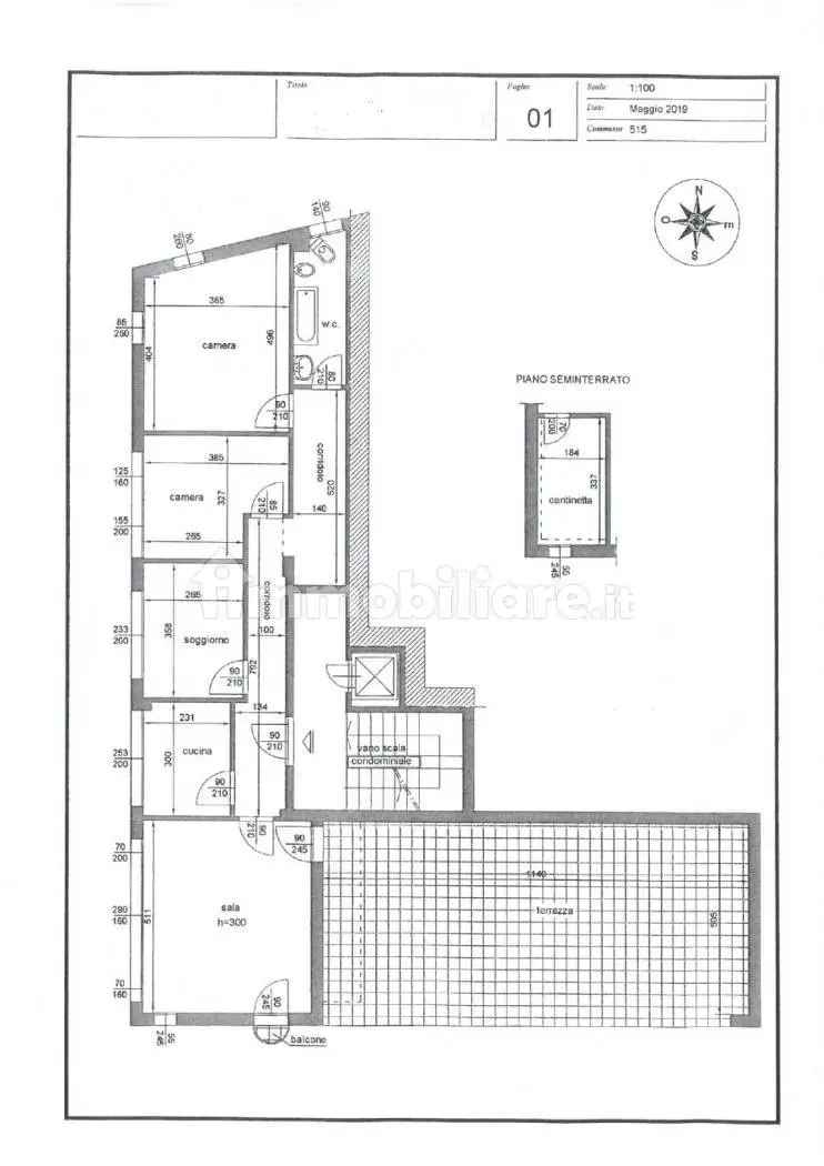 Appartamento via Niccolò Puccini, Centro Storico, Pistoia