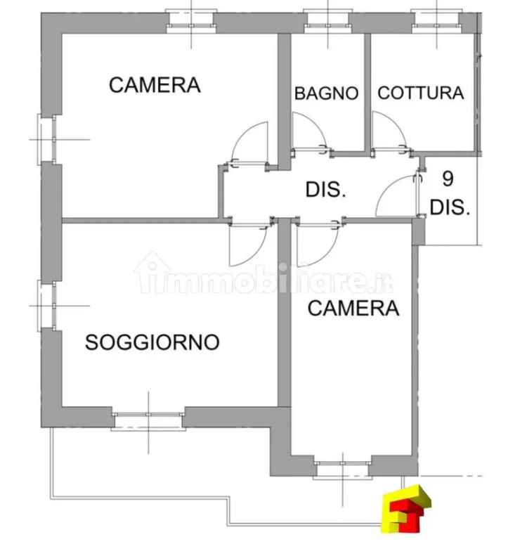 Trilocale via Privata Francesca Plati 1, Centro, Barzio