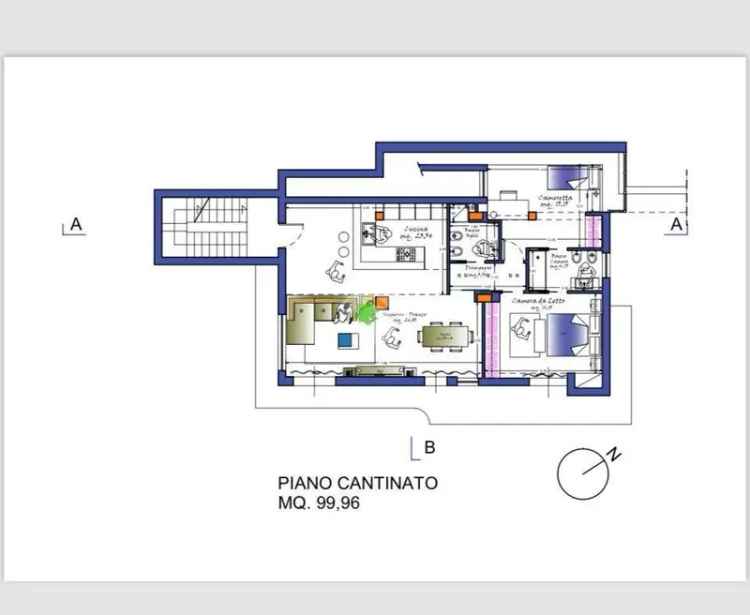 Villa unifamiliare via Grotte Partanna 5, Capo Gallo, Palermo