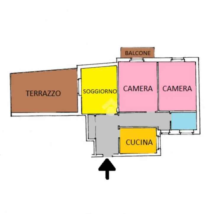 Trilocale in vendita