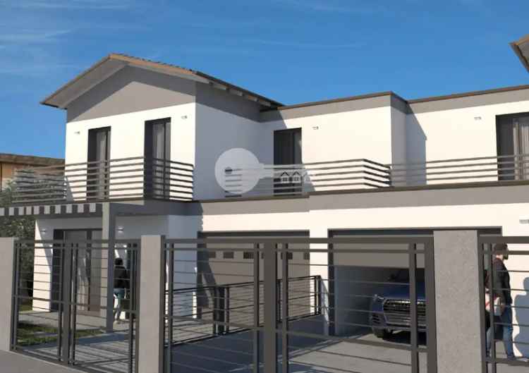 Villa singola in VIA MAZZINI, Leno, 3 locali, 2 bagni, con box, 126 m²