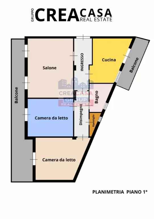 Appartamento in VIA CHIANCHITTA, Giardini-Naxos, 5 locali, 1 bagno