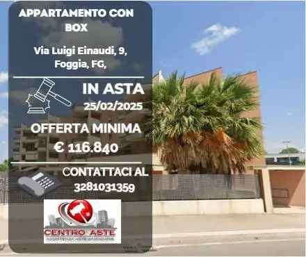 Appartamento all'asta via Luigi Einaudi, 9, 71122 Foggia Italia, Foggia