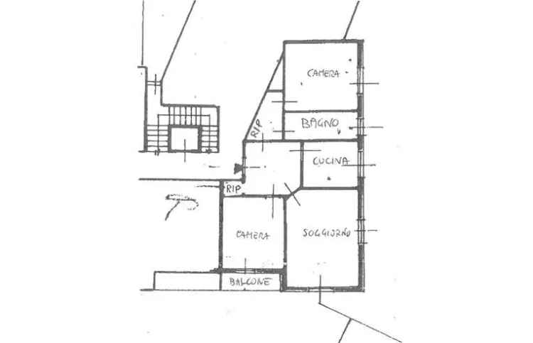 Trilocale in vendita a Voghera, Via Giovanni Amendola 5