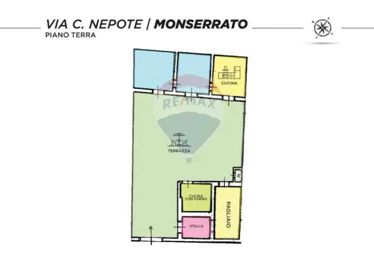 Terratetto unifamiliare via nepote 18, Monserrato