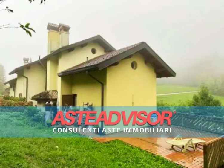 Villa all'asta via Laste, 61, Limana