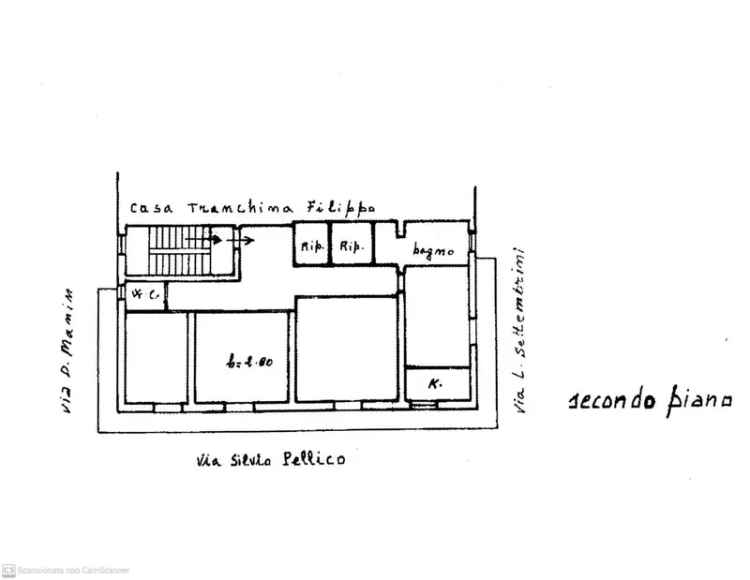 Appartamento via Daniele Manin 14, Centro, Mazzarino