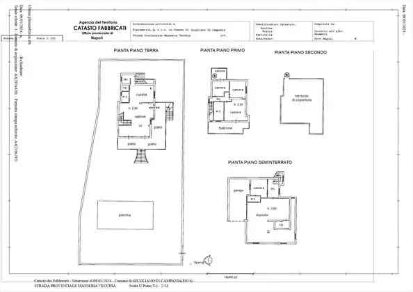 LICOLA, Giugliano in Campania, villa con Giardino e Piscina - Giugliano in Campania - Appartamenti in vendita Napoli