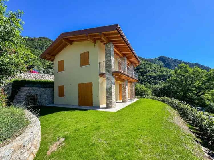 Villa Singola Vista Lago Tignale Nuova Costruzione