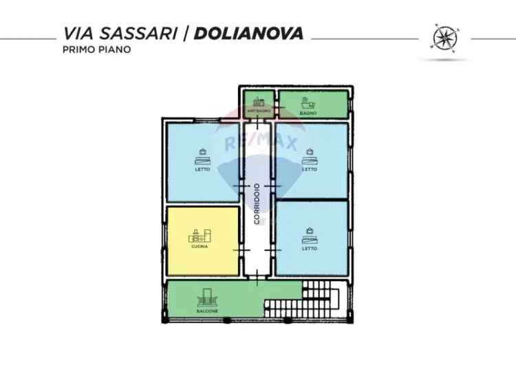 Trilocale via Sassari, Dolianova