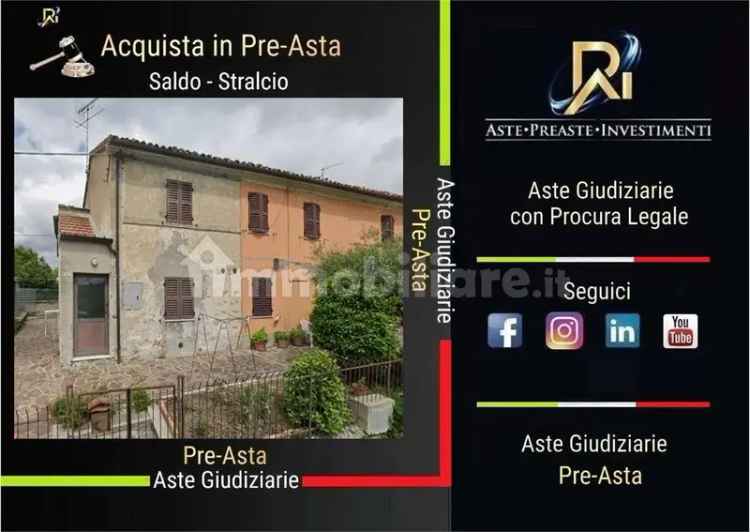 Casa indipendente all'asta via Fornace 61038, 88, Terre Roveresche