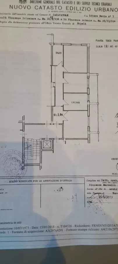 Appartamento in vendita a Casavatore, Via Libero Bovio 19