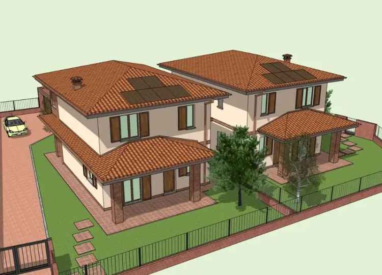 Villa in Via Piatti, Podenzano, 4 locali, 2 bagni, giardino privato