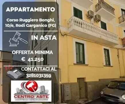 Appartamento all'asta corso Ruggero Bonghi, 10, 71012 Rodi Garganico Italia, Rodi Garganico