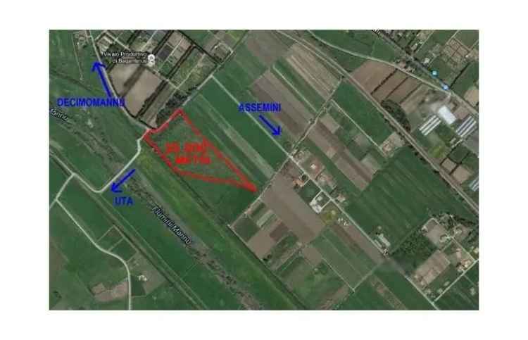 Terreno Agricolo/Coltura in vendita a Assemini, Via Olimpia 13