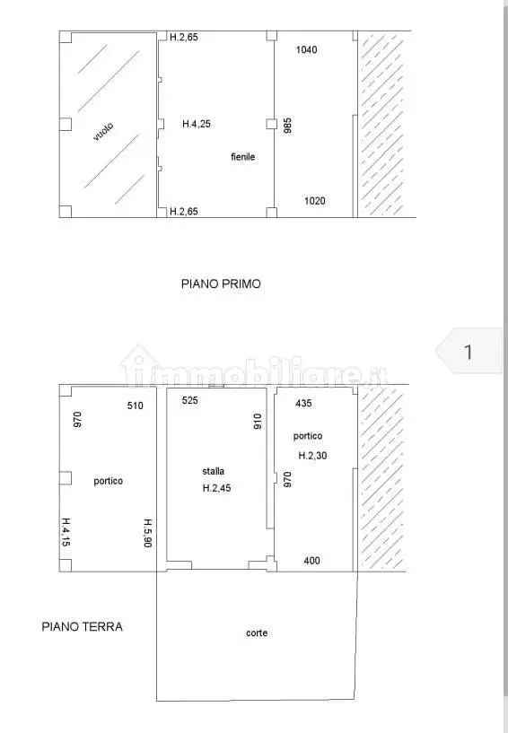 Rustico viale delle Rimembranze, Carpaneto Piacentino