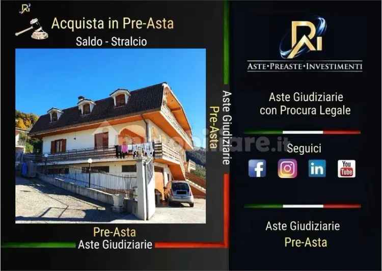 Villa all'asta via Romagnano , 23, Piglio