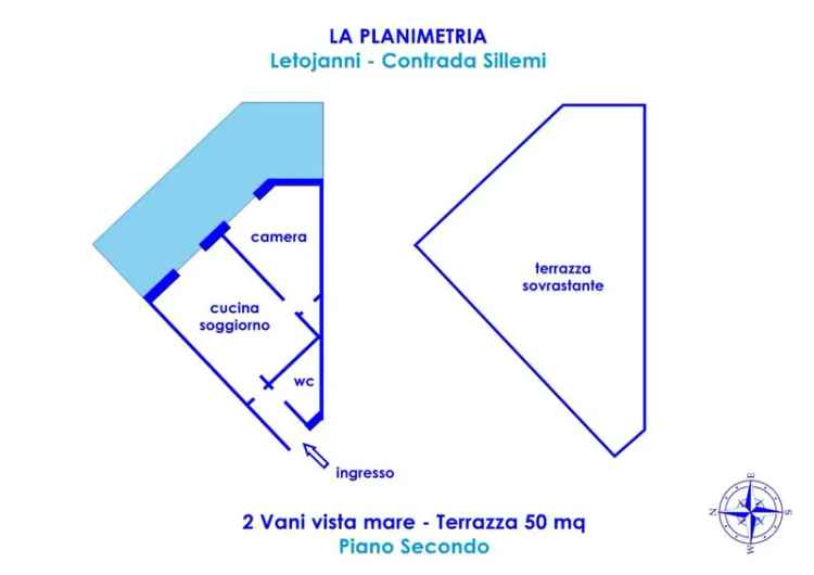 Bilocale via Contrada Silemi, Letojanni