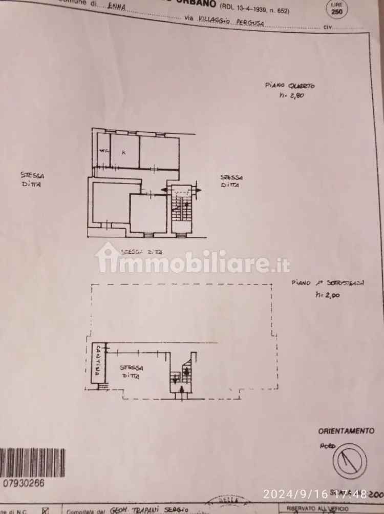 Appartamento via Ovidio 27, Pergusa, Enna