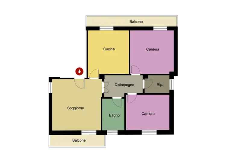 Vendita duplex 4 locali di 140 m² a Filottrano (60024) - 100499 - iad