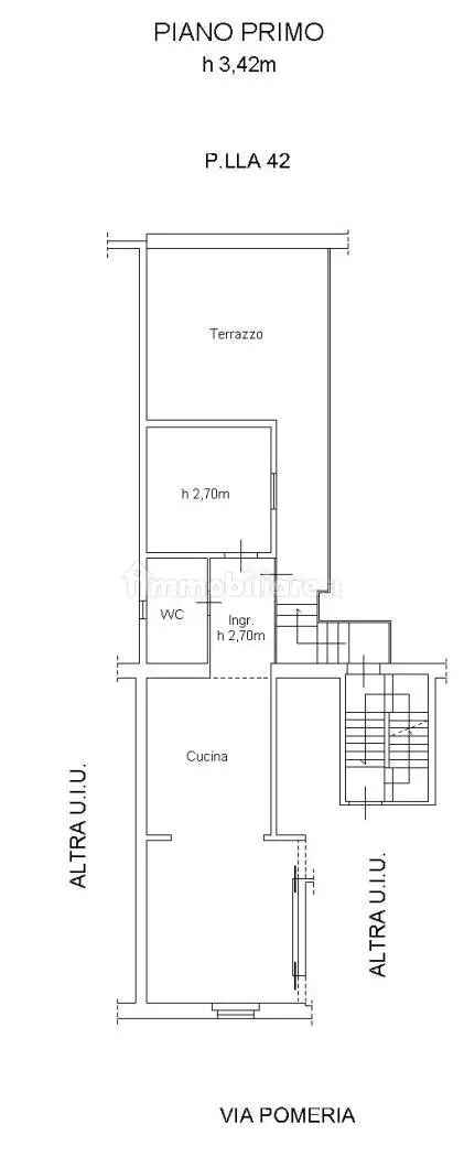 Trilocale via Pomeria 13, Zarini - Valentini, Prato