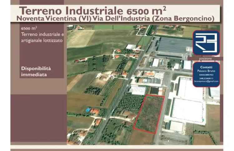 Terreno Edificabile Industriale in vendita a Noventa Vicentina