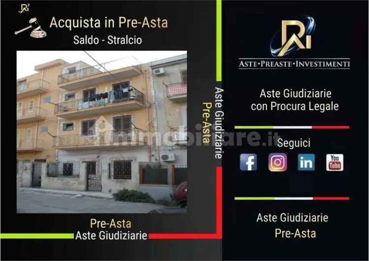 Appartamento all'asta via Petrazzi , 9, Palermo