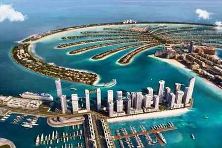 Appartamento Dubai 1 Camera 82 mq Vista Mare Lusso