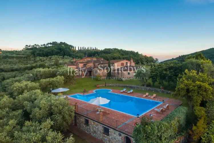 Ville esclusive sulle colline toscane