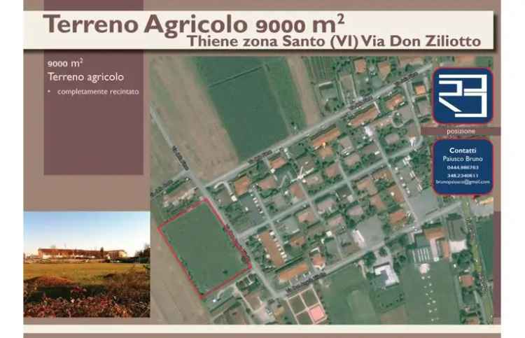 Terreno Agricolo/Coltura in vendita a Thiene