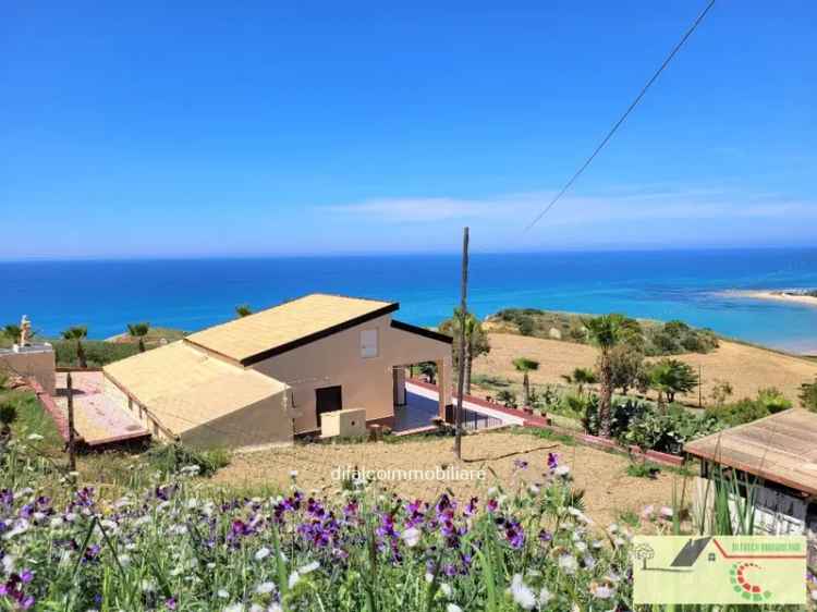 Villa in Via della spiaggetta, Realmonte, 7 locali, giardino privato