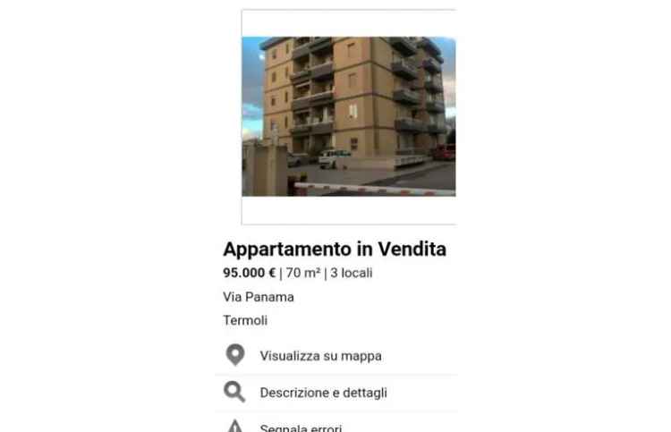 Trilocale in vendita a Termoli